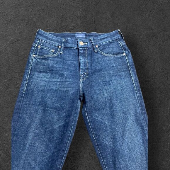 MOTHER The Looker Ankle Step Fray Bombay Lost And Found Sz 25” - Picture 7 of 8